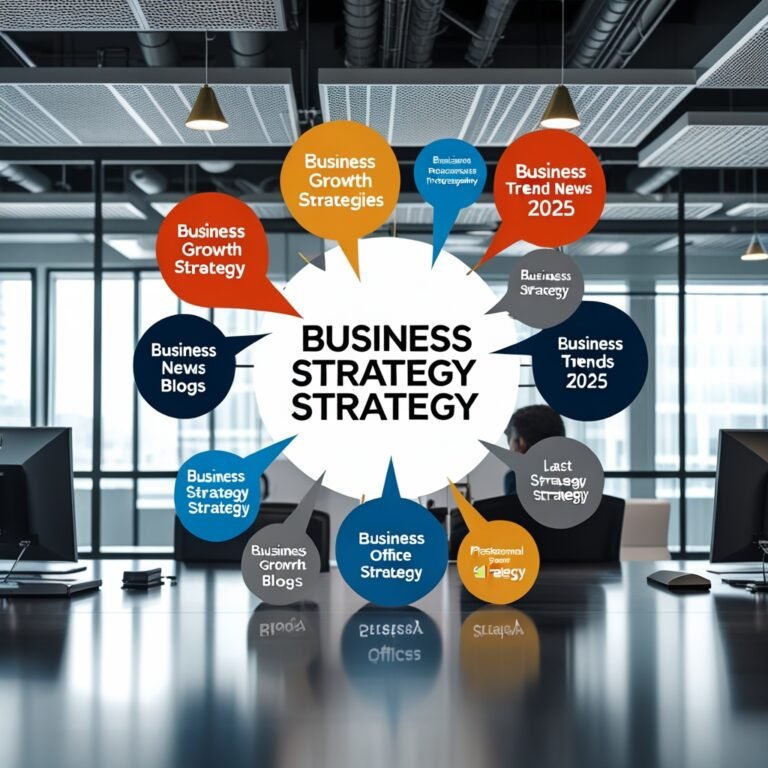 Business strategy illustration: Business Strategy business growth strategies in Business Strategy Blogs
