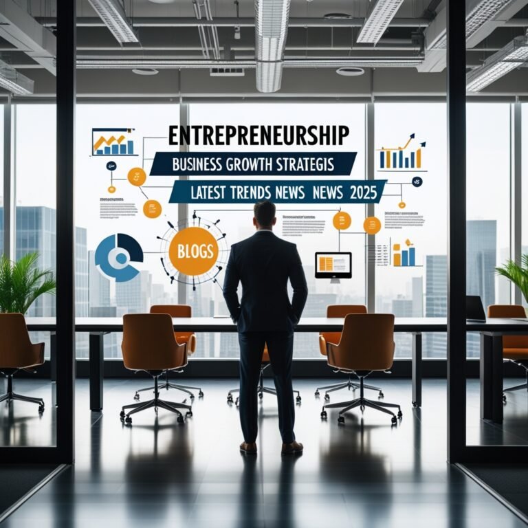 Business strategy illustration: Entrepreneurship business growth strategies in Entrepreneurship Blogs