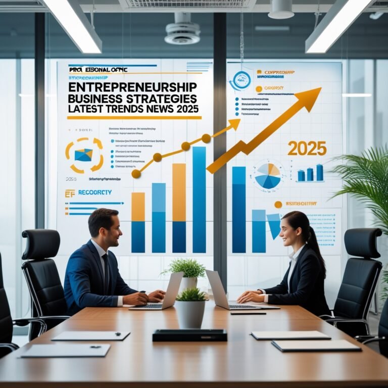 Business strategy illustration: Entrepreneurship business growth strategies in Entrepreneurship Blogs