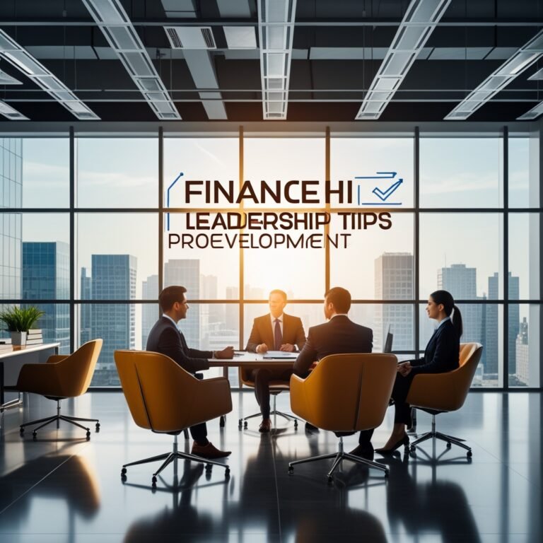 Business strategy illustration: Finance Tips leadership development in Finance Tips Blogs