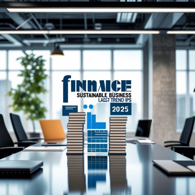 Business strategy illustration: Finance Tips sustainable business in Finance Tips Blogs