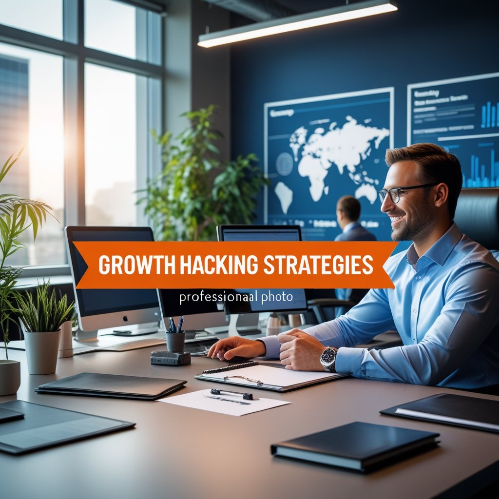 Business strategy illustration: Growth Hacking business growth strategies in Growth Hacking Blogs