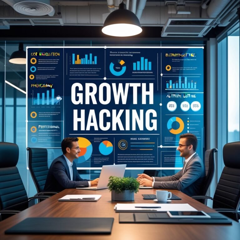Business strategy illustration: Growth Hacking customer experience in Growth Hacking Blogs