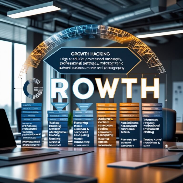 Business strategy illustration: Growth Hacking data driven decisions in Growth Hacking Blogs