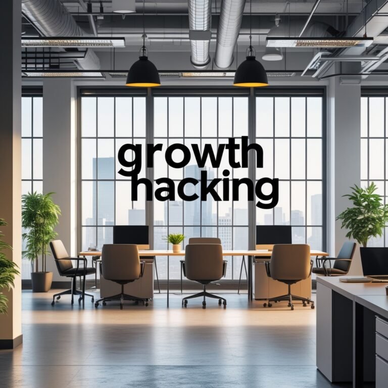 Business strategy illustration: Growth Hacking digital transformation in Growth Hacking Blogs