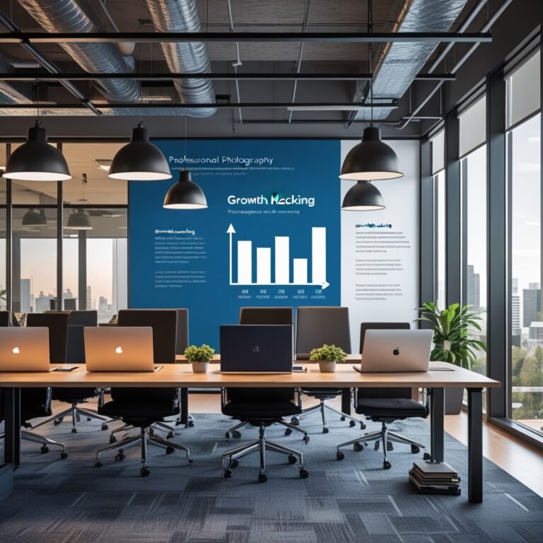 Business strategy illustration: Growth Hacking digital transformation in Growth Hacking Blogs