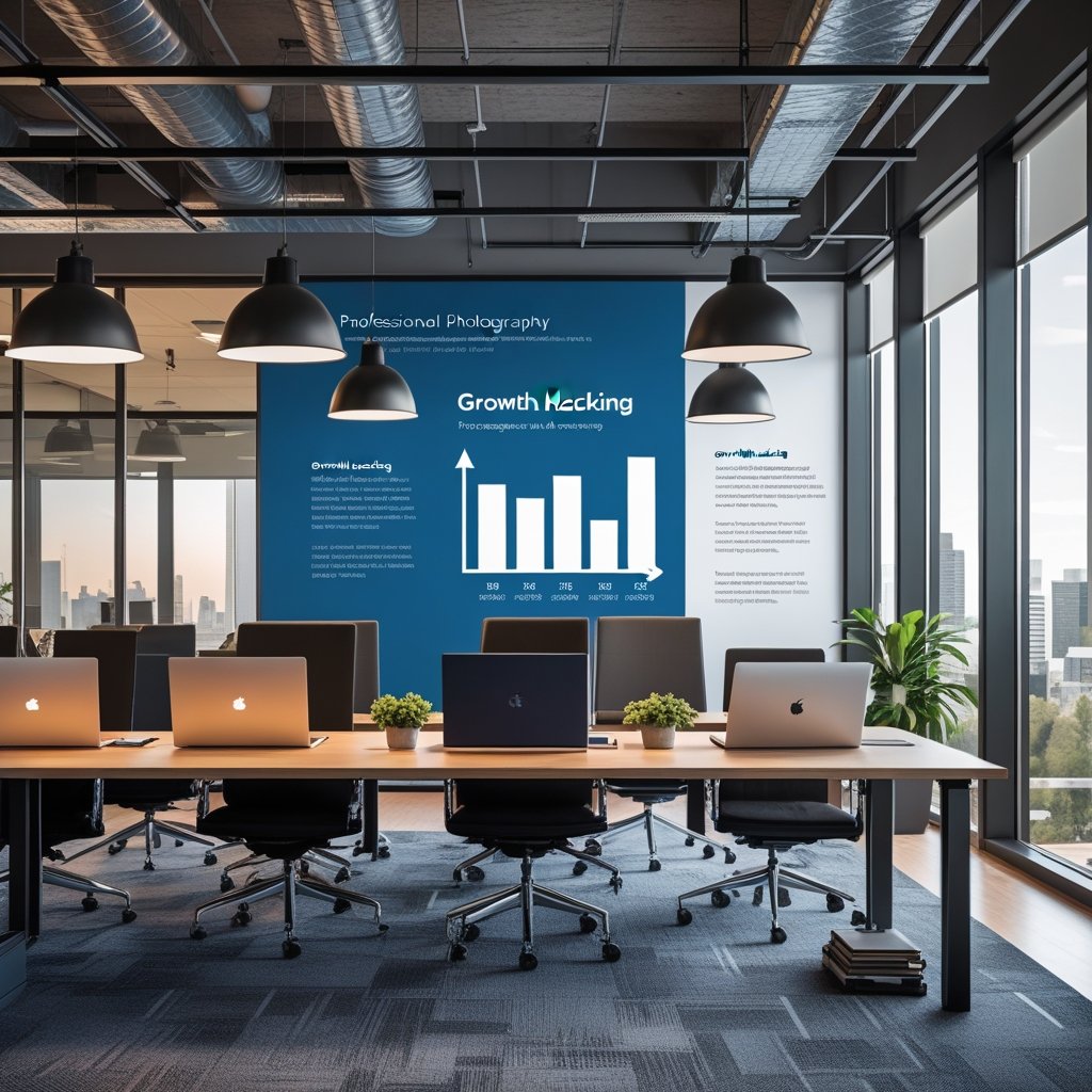 Business strategy illustration: Growth Hacking digital transformation in Growth Hacking Blogs