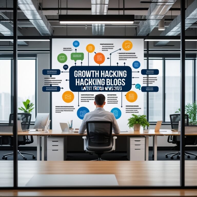 Business strategy illustration: Growth Hacking innovation models in Growth Hacking Blogs