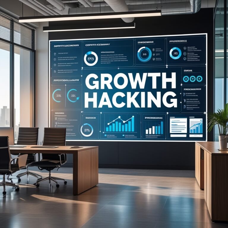 Business strategy illustration: Growth Hacking marketing trends in Growth Hacking Blogs
