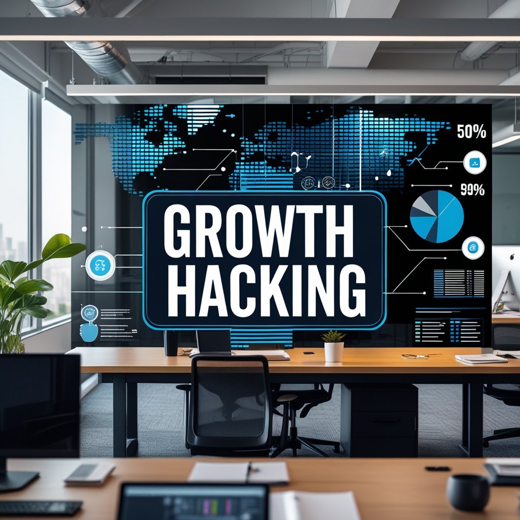 Business strategy illustration: Growth Hacking marketing trends in Growth Hacking Blogs