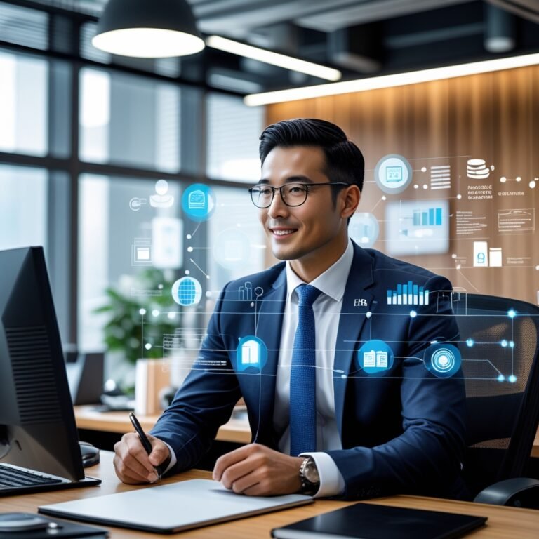 Business strategy illustration: HR Insights digital transformation in HR Insights Blogs