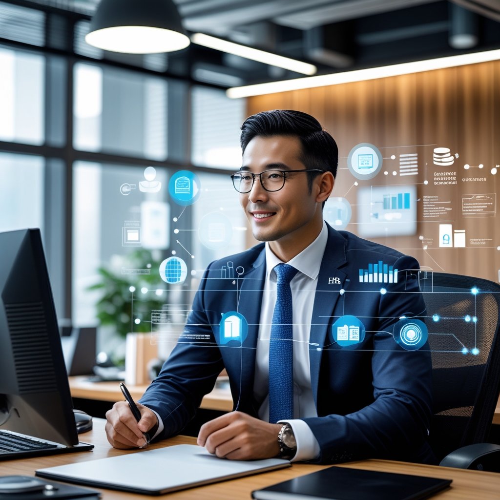 Business strategy illustration: HR Insights digital transformation in HR Insights Blogs