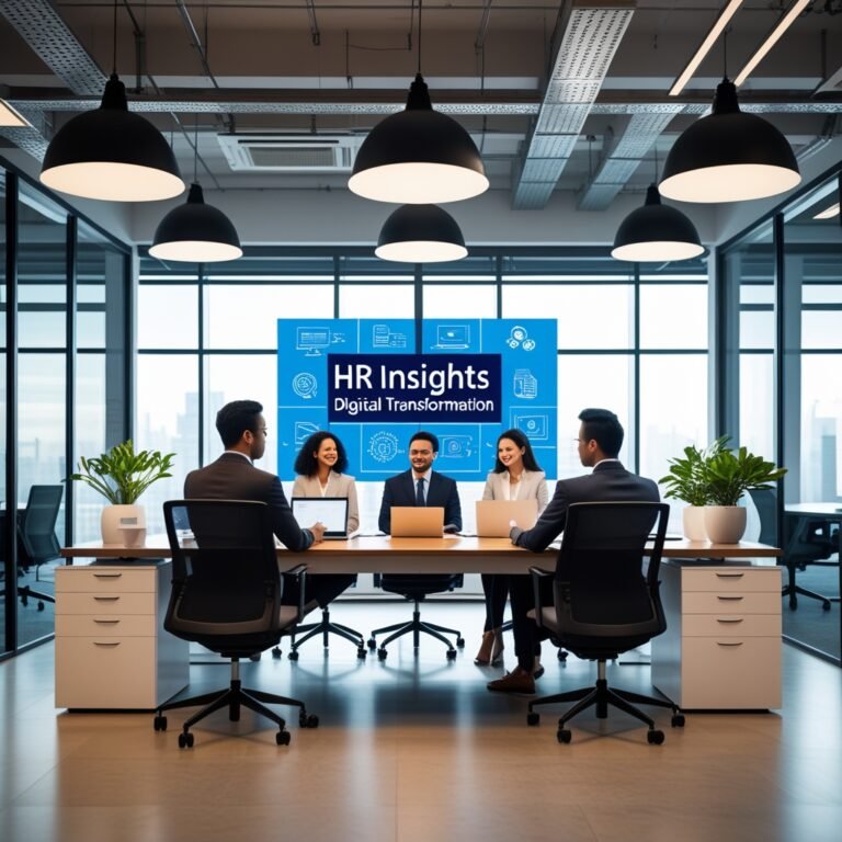 Business strategy illustration: HR Insights digital transformation in HR Insights Blogs