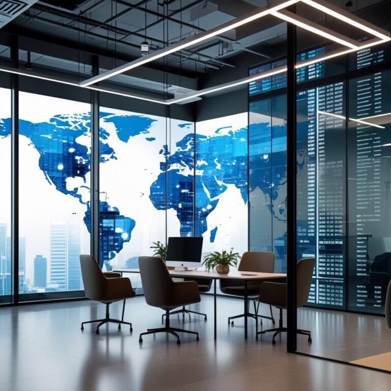 Business strategy illustration: Leadership digital transformation in Leadership Blogs