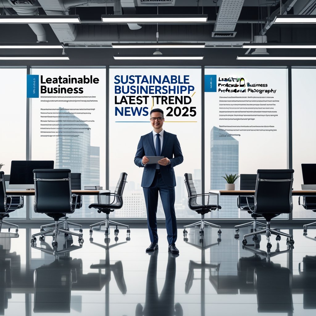 Business strategy illustration: Leadership sustainable business in Leadership Blogs