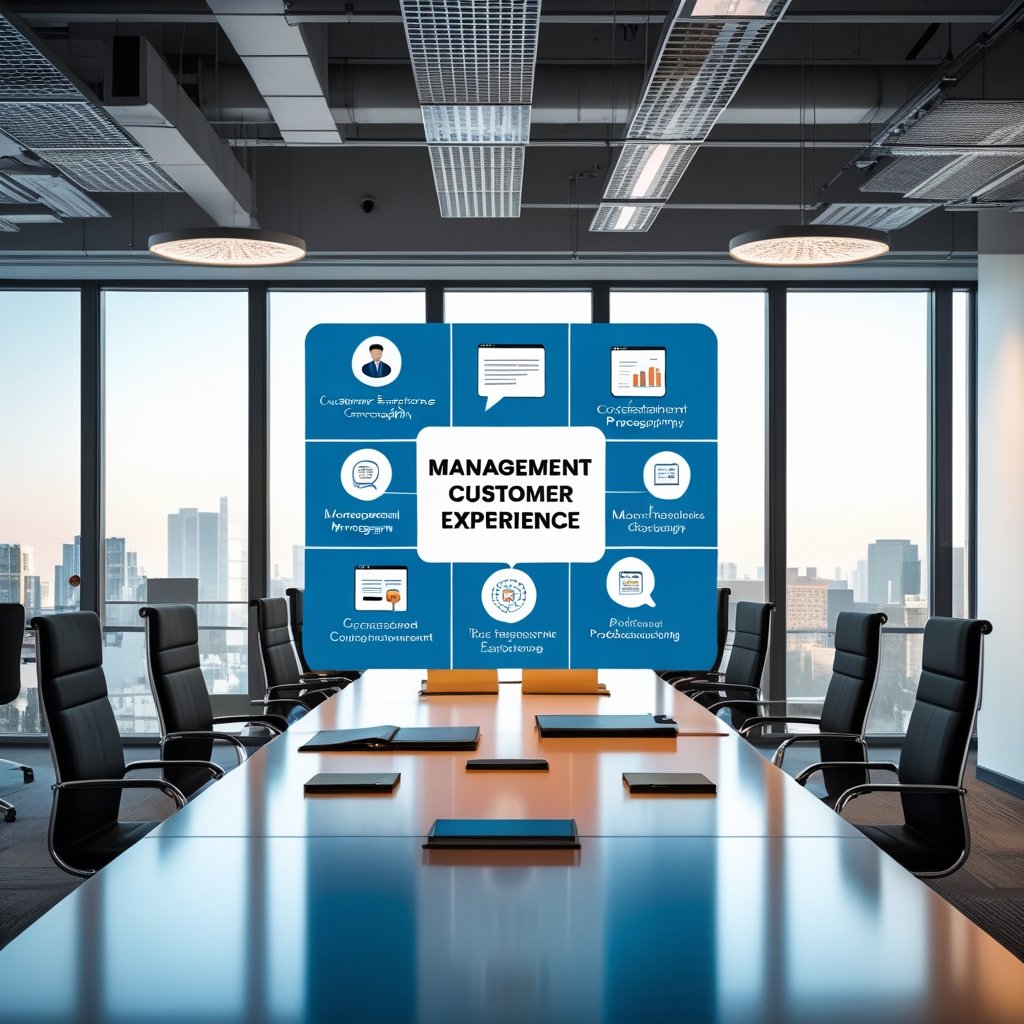 Business strategy illustration: Management customer experience in Management Blogs