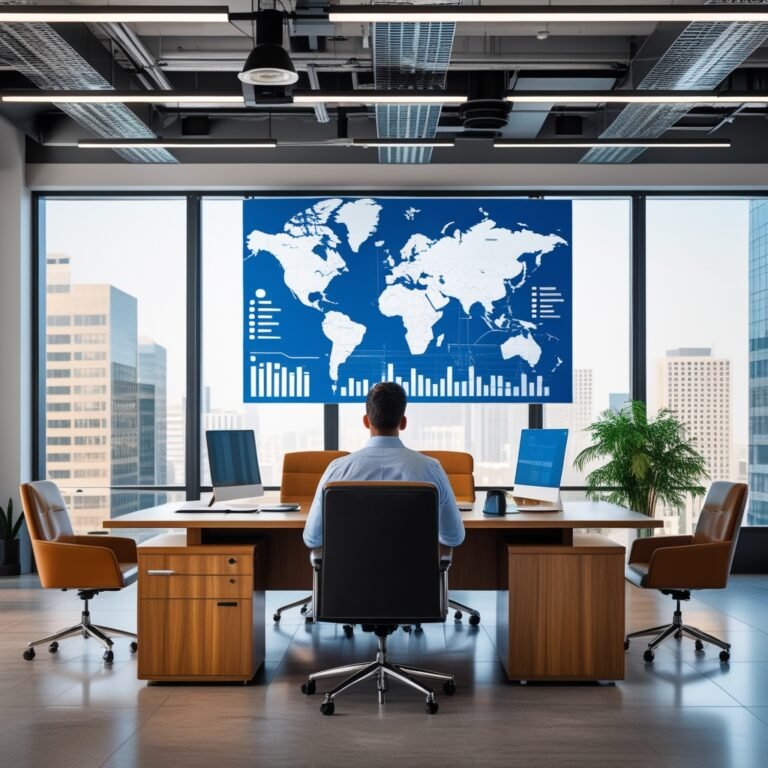 Business strategy illustration: Management data driven decisions in Management Blogs