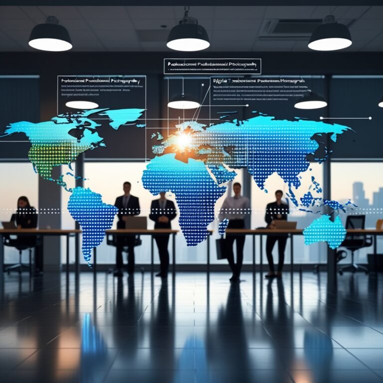 Business strategy illustration: Management digital transformation in Management Blogs