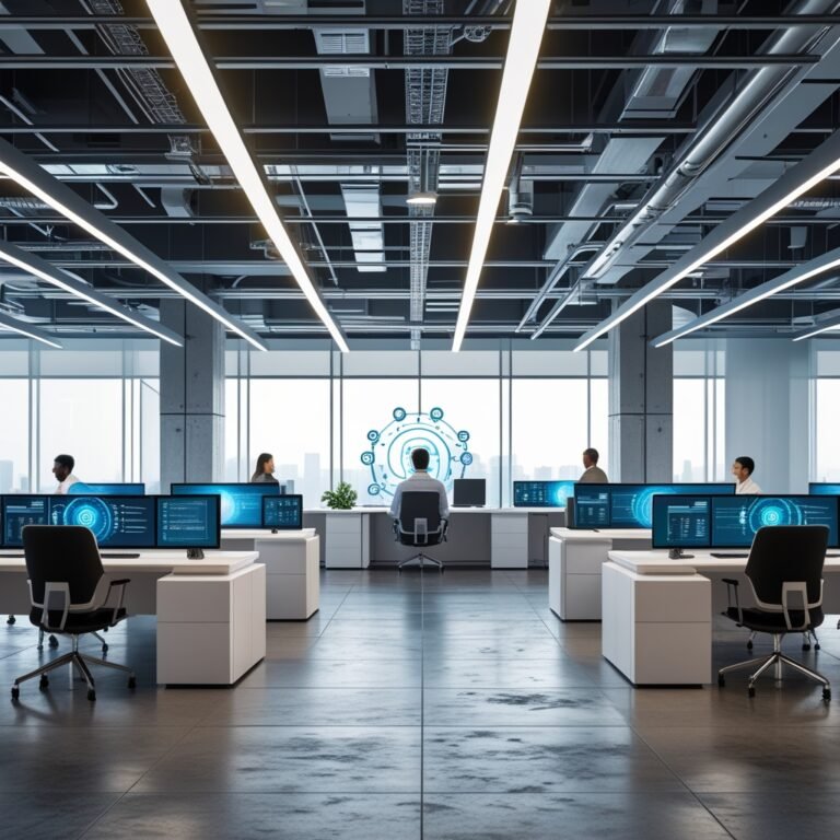 Business strategy illustration: Management digital transformation in Management Blogs