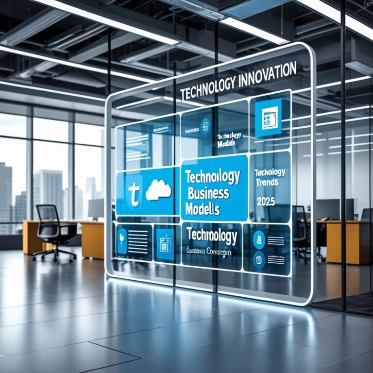 Business strategy illustration: Technology innovation models in Technology Blogs