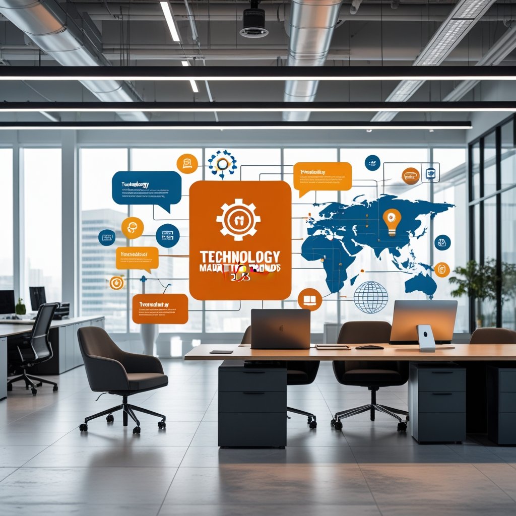 Business strategy illustration: Technology marketing trends in Technology Blogs
