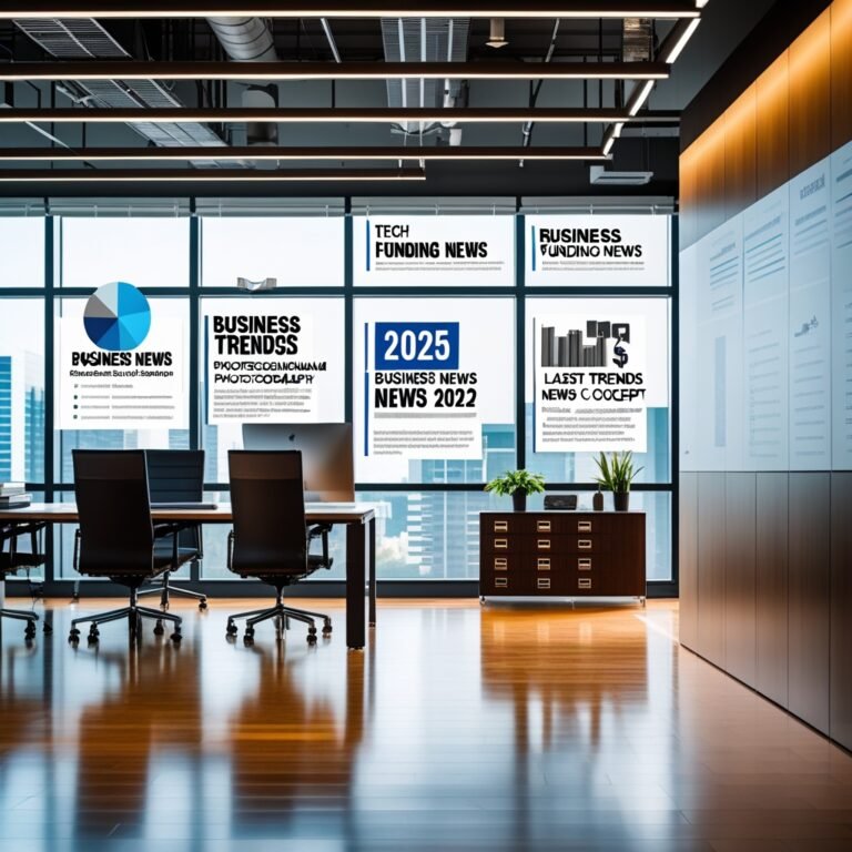 Business strategy illustration: Business News tech funding in Business News News