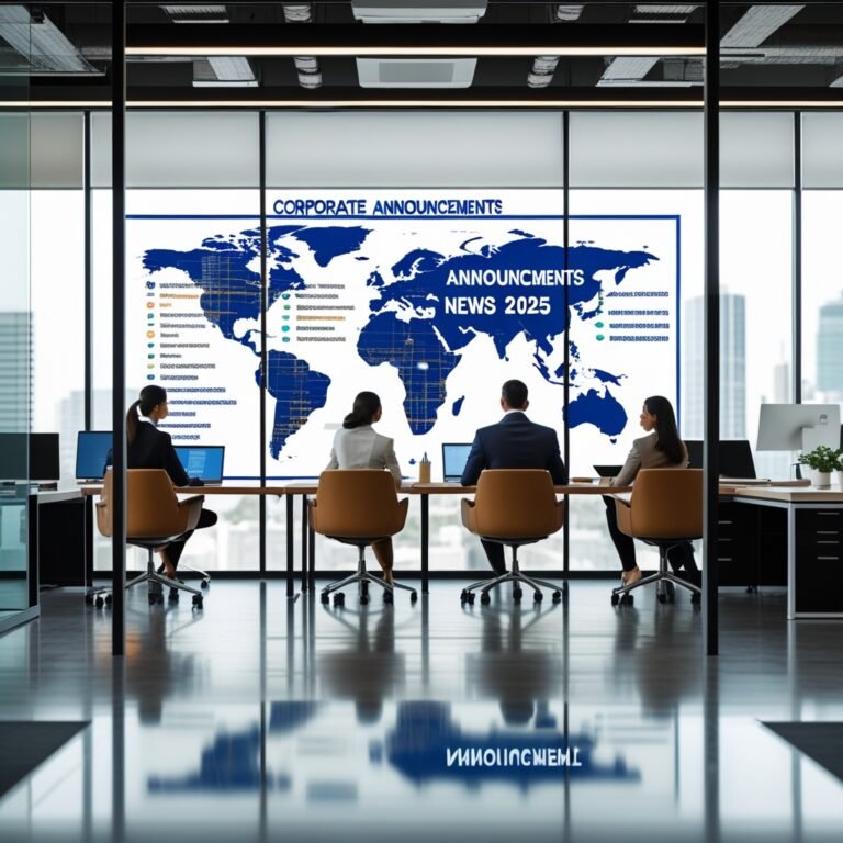 Business strategy illustration: Corporate Announcements crypto news in Corporate Announcements News