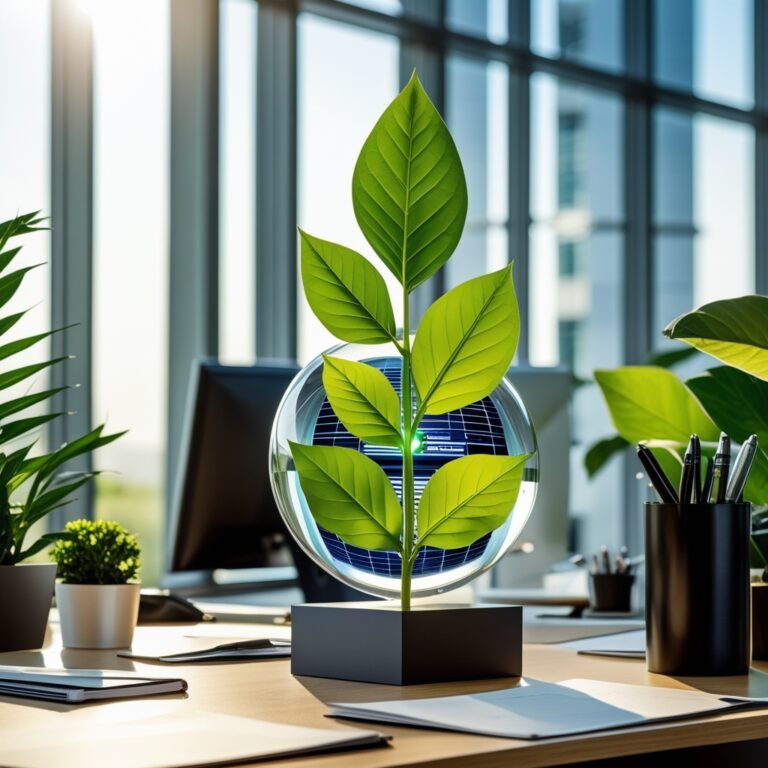 Business strategy illustration: Finance green energy in Finance News