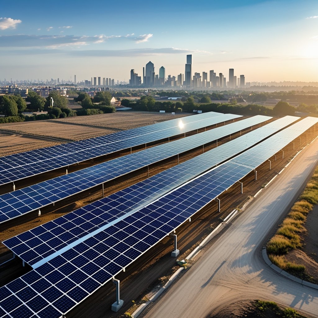 Business strategy illustration: Finance green energy in Finance News