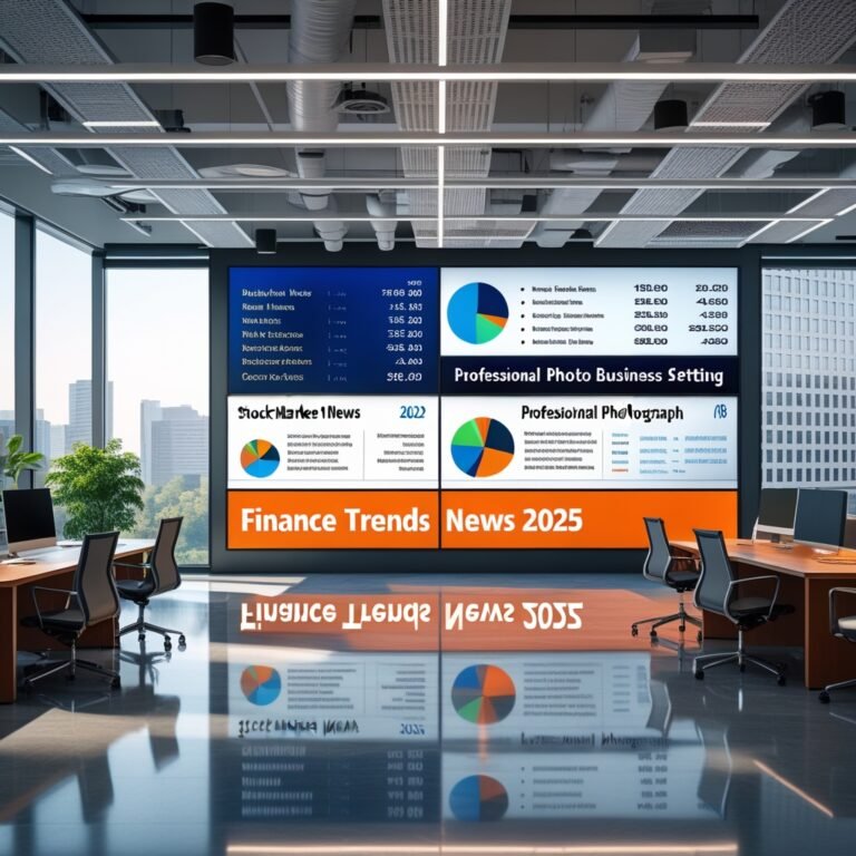 Business strategy illustration: Finance stock market in Finance News