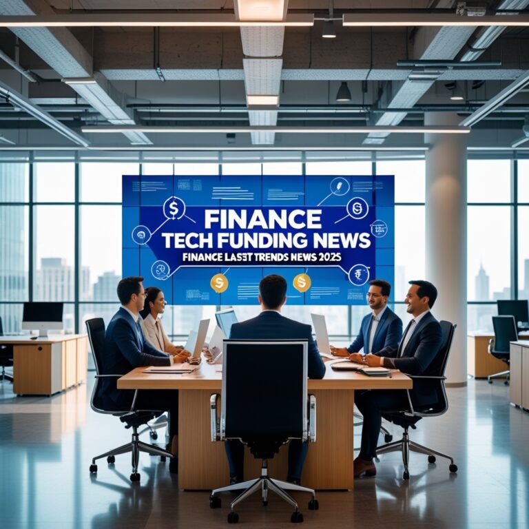 Business strategy illustration: Finance tech funding in Finance News