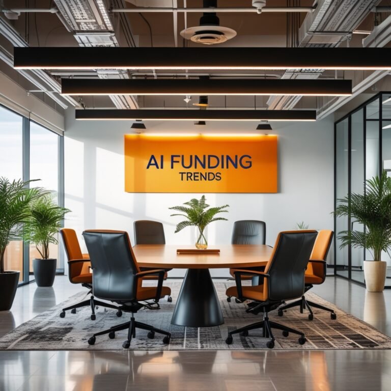 Business strategy illustration: Funding AI investments in Funding News