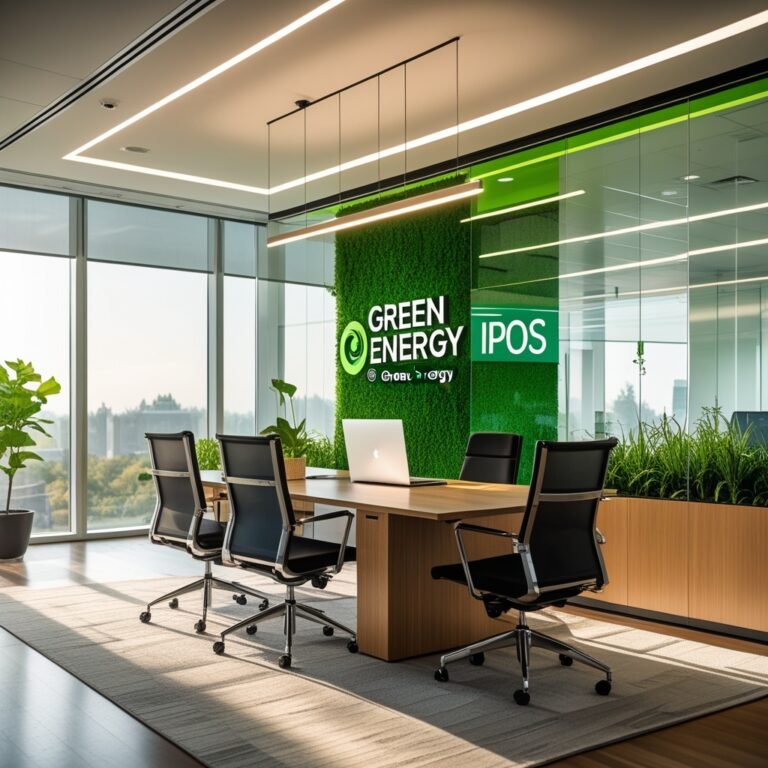 Business strategy illustration: IPO green energy in IPO News