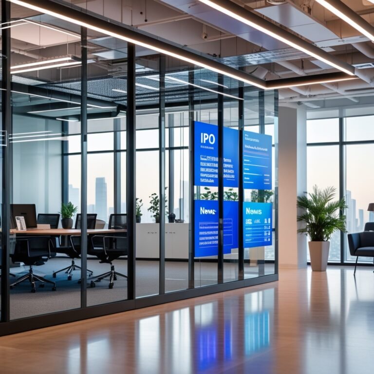 Business strategy illustration: IPO market updates in IPO News