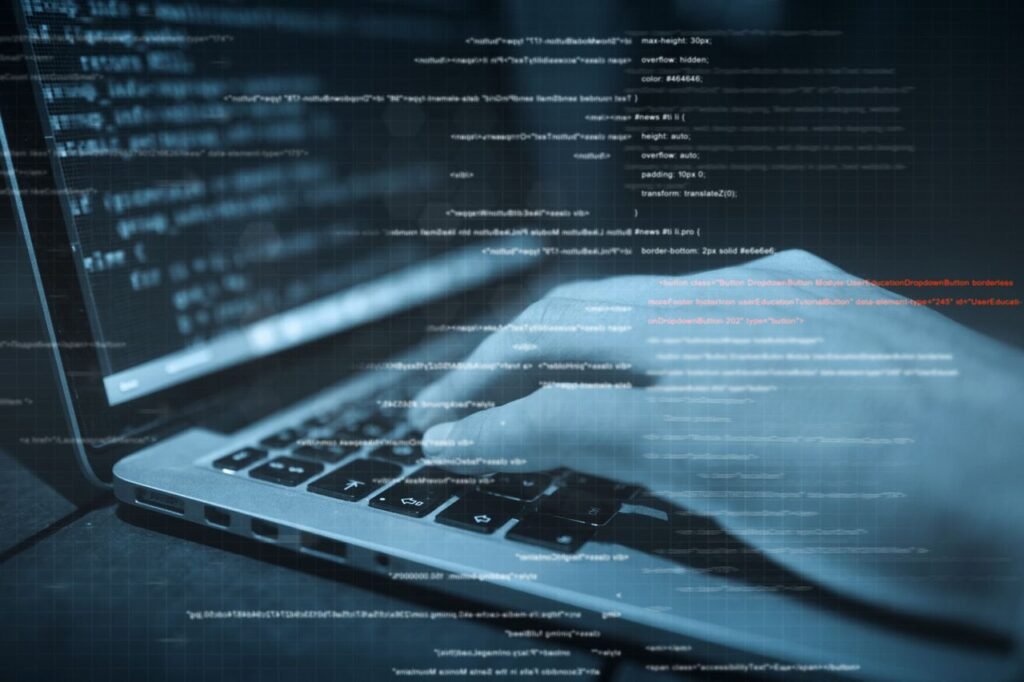 Hacker,Hands,At,Work,With,Interface,Around