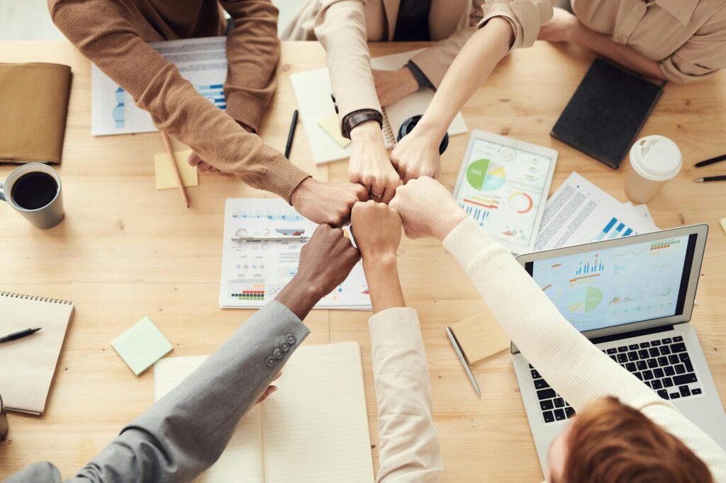 financial security reinvestment - Office Professionals Meeting Financial professional business image