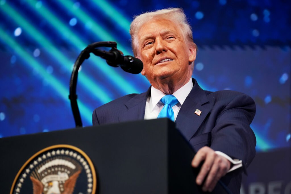 U.S. President Trump Speaks At APEC CEO Summit