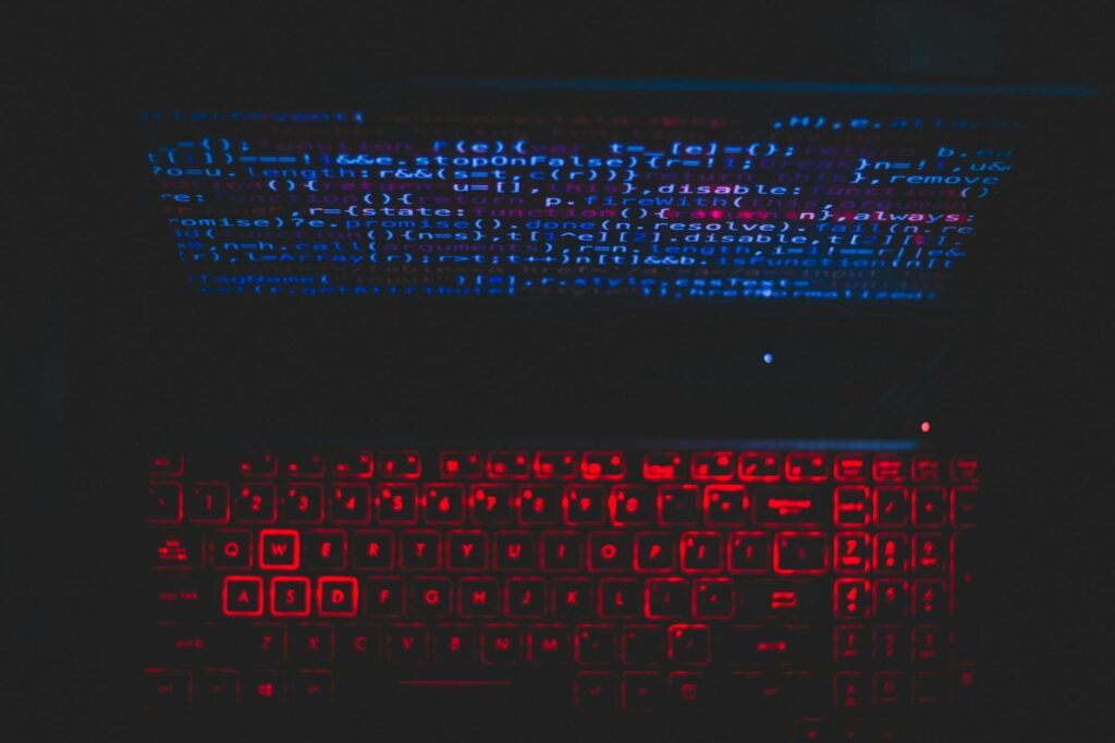 AI Cybersecurity Business - AI cybersecurity tech office professional business image