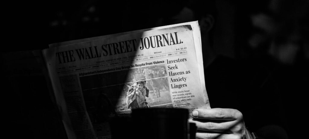 AI fears Wall Street - Wall Street AI anxiety professional business image