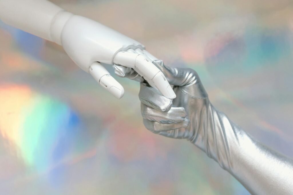 AI industry partnership - AI tech partnership business professional business image