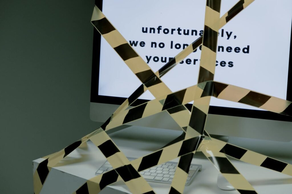 AI layoffs - AI layoffs in corporate professional business image