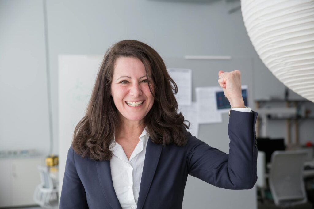 CFO appointment - business executive promotion celebration professional business image
