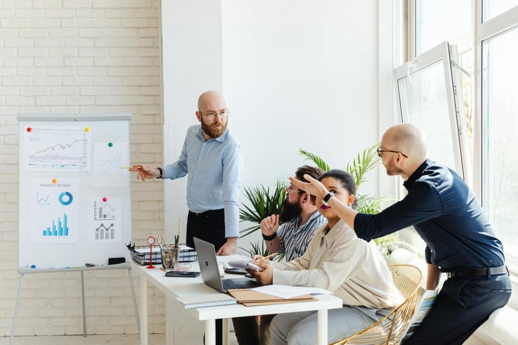 enterprise buyers ai research - enterprise AI research workspace professional business image