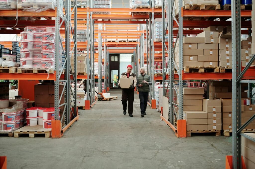 Lowe's sales growth - Lowe's retail warehouse workers professional business image