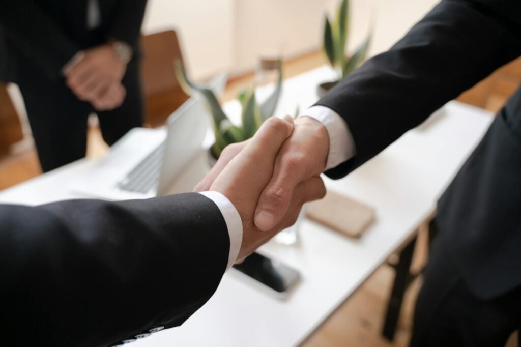 M&A career - professional M&A deal negotiation professional business image