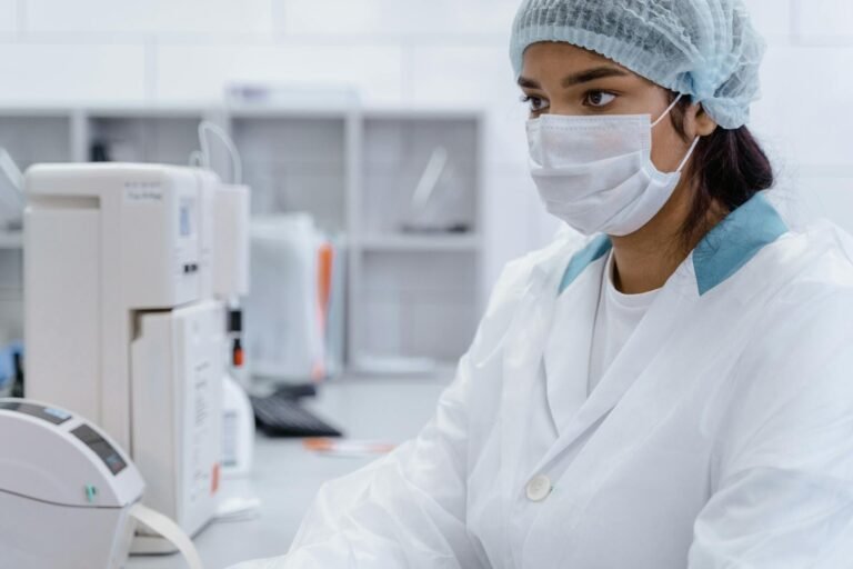 MedTech trends 2026 - MedTech 2026 futuristic lab professional business image