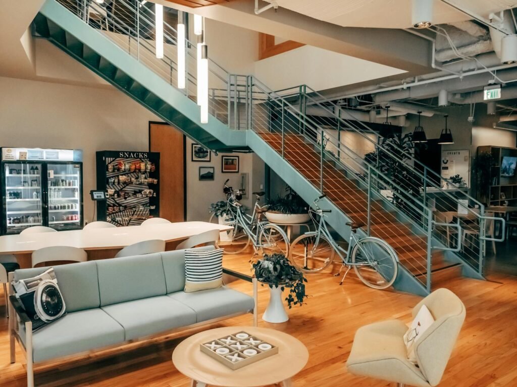 MrBeast Step acquisition - MrBeast Step office interior professional business image