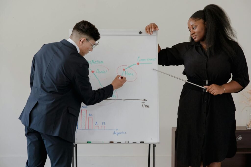 small business coaching market - business coaching session modern professional business image