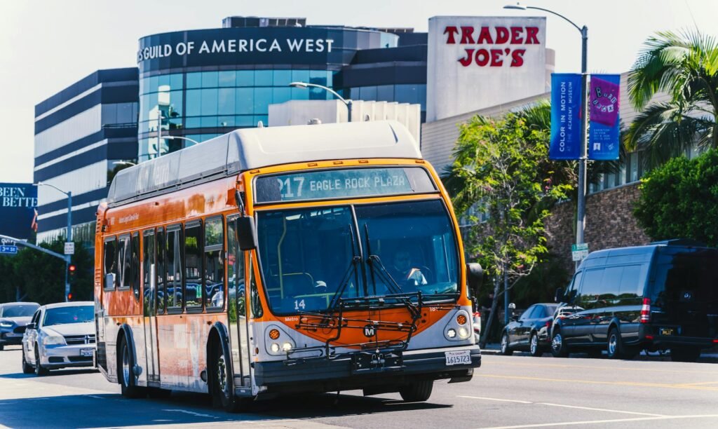 Trader Joe's vs Fresh Market - photorealistic Trader Joe's vs professional business image