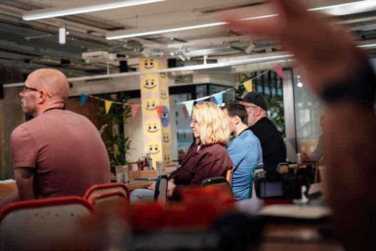 UK industry overview - UK industrial workspace photorealistic professional business image